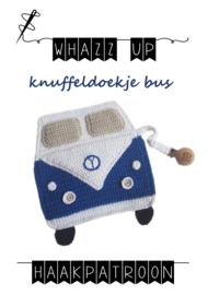 WHAZZ UP haakpatroon knuffeldoekje bus