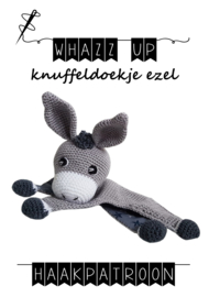 WHAZZ UP haakpatroon knuffeldoekje ezel