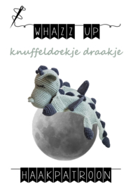 WHAZZ UP haakpatroon deurstopper draakje