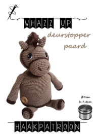 WHAZZ UP haakpatroon deurstopper paard (PDF)