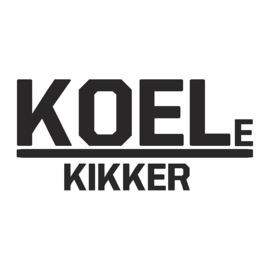 veloursmotief koele kikker (in zwart of wit)