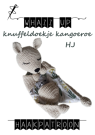 WHAZZ UP haakpatroon knuffeldoekje kangoeroe HJ