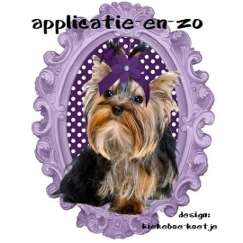 SUPER full color applicatie Yorkshire Terrier