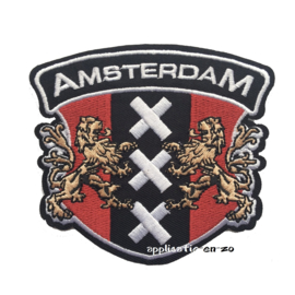 strijkapplicatie wapen van Amsterdam
