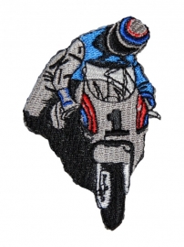 strijkapplicatie race motor 