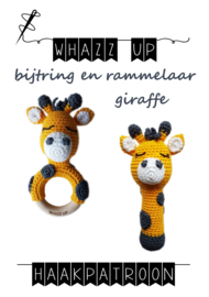 WHAZZ UP haakpatronen bijtring en rammelaar giraffe (PDF)