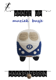 WHAZZ UP haakpatroon muziek  busje