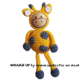 WHAZZ UP houten kraal giraffe 25 mm