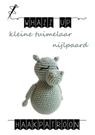 WHAZZ UP haakpatroon tuimelaar nijlpaard klein (PDF)