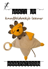 WHAZZ UP haakpatroon knuffeldoekje leeuw (PDF)