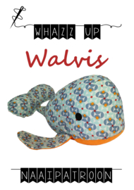 WHAZZ UP naaipakket walvis blauw