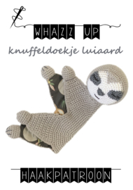 WHAZZ UP haakpatroon knuffeldoekje luiaard (PDF)