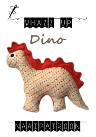 WHAZZ UP naaipakket dino rood