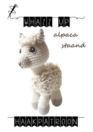 WHAZZ UP haakpatroon alpaca staand