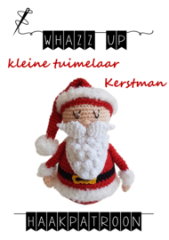 WHAZZ UP haakpatroon tuimelaar Kerstman klein