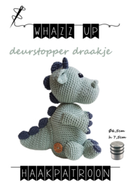 WHAZZ UP haakpatroon deurstopper draakje (PDF)