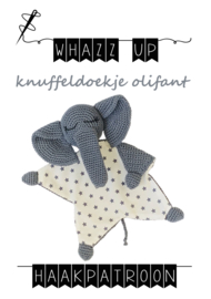 WHAZZ UP haakpatroon knuffeldoekje olifant (PDF)