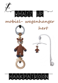 WHAZZ UP haakpatroon hertje voor mobiel/ box/ wagenhanger (PDF)