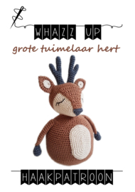 WHAZZ UP haakpatroon knuffeldoekje hertje Jos