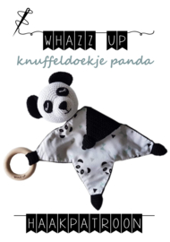 WHAZZ UP haakpatroon knuffeldoekje panda (PDF)