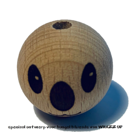 WHAZZ UP houten kraal koala 25 mm