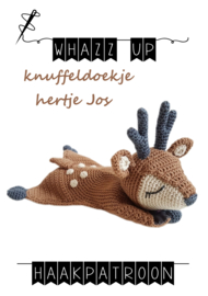 WHAZZ UP haakpatroon knuffeldoekje hertje Jos (PDF)