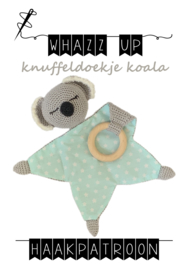 WHAZZ UP haakpatroon knuffeldoekje koala