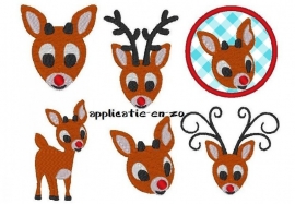 serie borduurmachine patronen Rudolph
