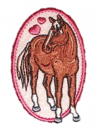 strijkapplicatie verliefd paard