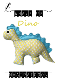 WHAZZ UP naaipakket dino blauw