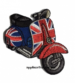 strijkapplicatie scooter Engeland