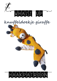 WHAZZ UP haakpatroon knuffeldoekje giraffe