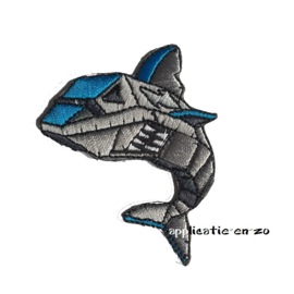 strijkapplicatie robot haai