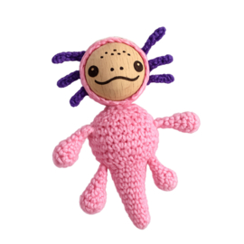 WHAZZ UP houten kraal axolotl 25 mm