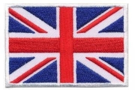 strijkapplicatie Engelse vlag