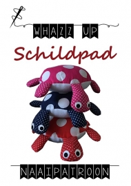 WHAZZ-UP  naaipatroon schildpad