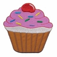 strijkapplicatie cupcake