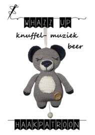 WHAZZ UP haakboekje (set) knuffel/ muziek beren