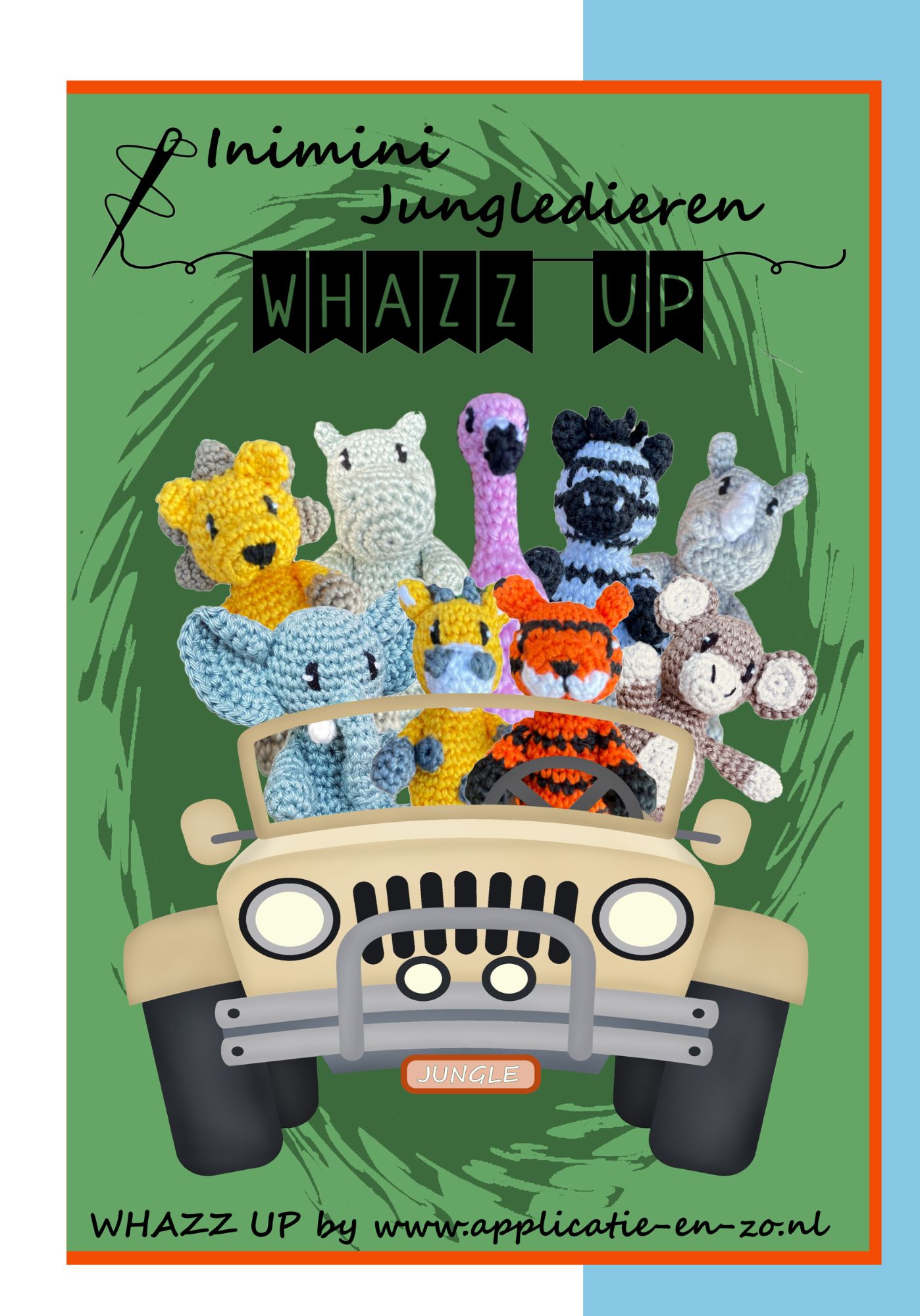 WHAZZ UP haakpatronen inimini set Jungle dieren (PDF)