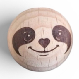 WHAZZ UP houten kraal luiaard 25 mm