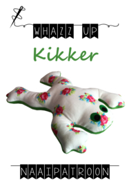 WHAZZ UP naaipakket kikker bloem/ groen