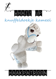 WHAZZ UP haakpatroon knuffeldoekje kameel