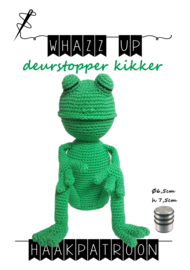 WHAZZ UP haakpatroon deurstopper kikker (PDF)