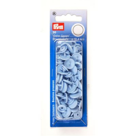 Prym T5 kam snaps licht blauw hart (320) 30 stuks