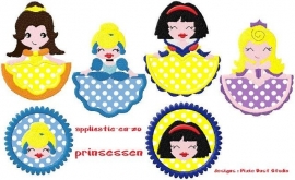 serie borduurmachine patronen prinsessen