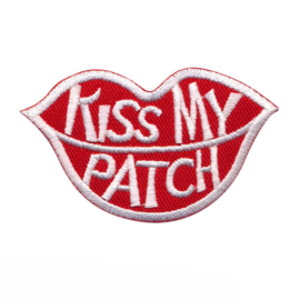 strijkapplicatie 'kiss my patch'