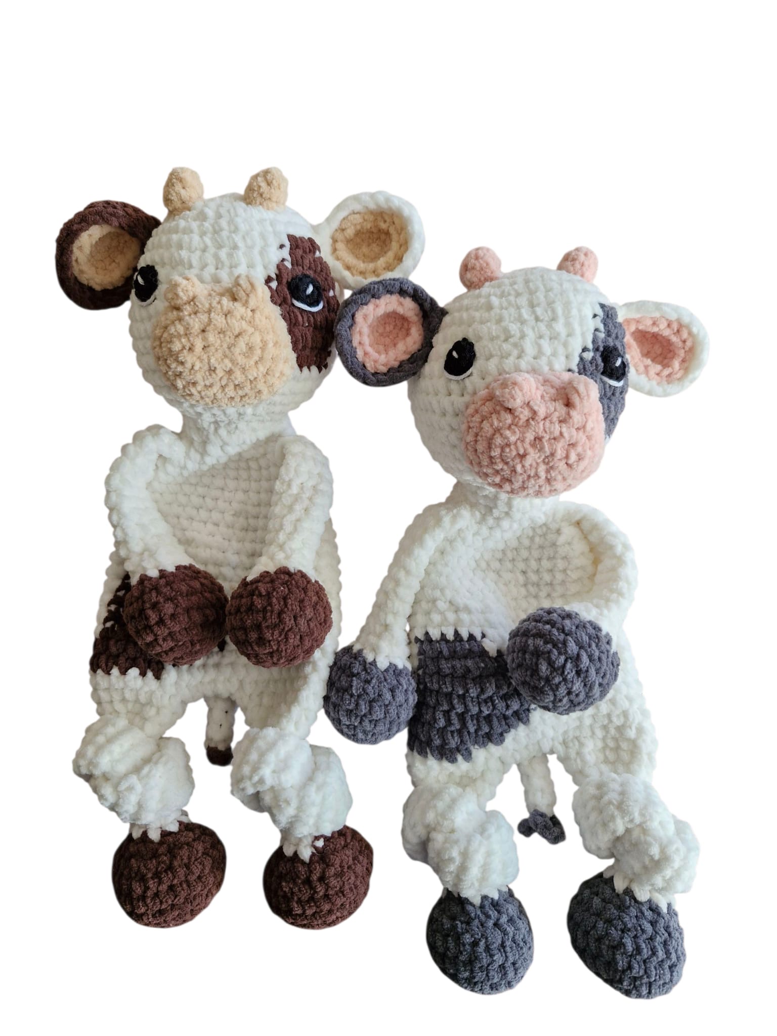 WHAZZ UP haakpatroon knuffel/ snuggle doekje koe