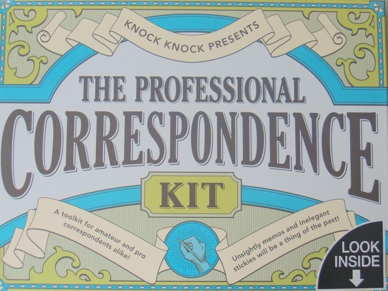 The professional correspondence kit