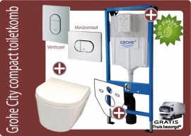 Grohe City compact 48cm  wandklosetkombinatie