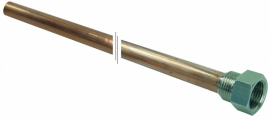 Pini  stromingsbuis 1/2" lengrte 1720mm voor bovenaansluiting